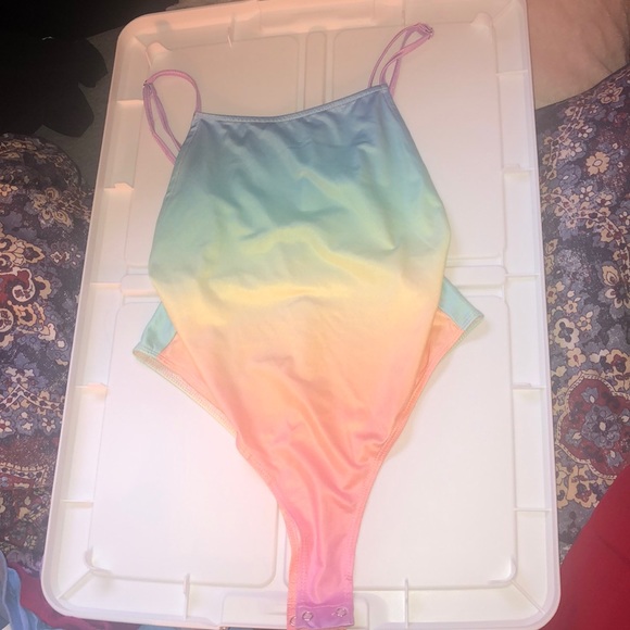 Forever 21 Tops - Rainbow Bodysuit
